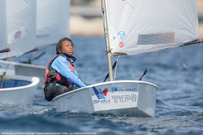 14 04 2016, Marseille (FRA,13), SNIM Dériveurs, Coupe Internationale de Printemps Optimist, Day 4