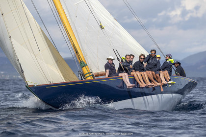 25 09 2022, Saint-Tropez (FRA, 83), Les Voiles de Saint-Tropez 2022, Arrivée des bateaux et de la Coupe d'Automne du Yacht Club de France
