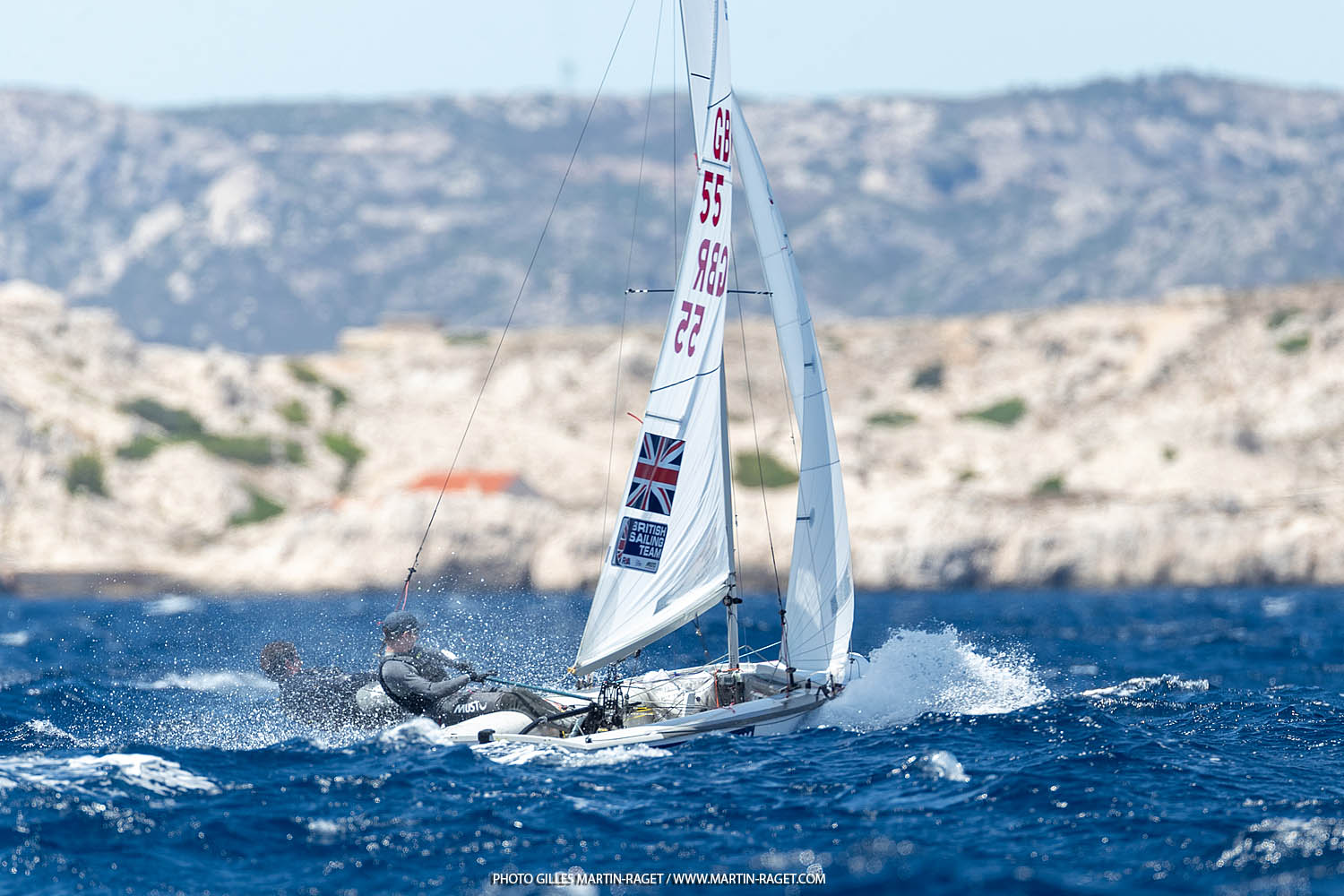 13 07 2023, Marseille (FRA) Paris 2024 Olympic Games Sailing Test Event, Day 5