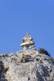 10 09 2009 - Marseille (FRA, 13) - Les Calanques - Massif de Marseilleveyre - Vue du sommet