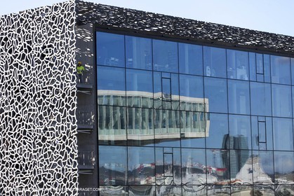 11 01 2013 - Marseille (FRA,13) - Marseille Provence 2013, Capitale européenne de la Culture, Ewplanade du J4, MUCEM et Villa Méditerrannée