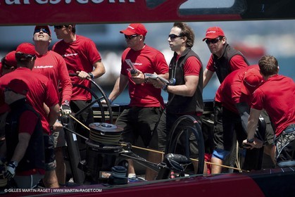 21 01 2009 - Auckland (NZL) -  Louis Vuitton Pacific Series - BMW ORACLE Racing - Training