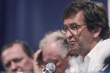 Sailing, Yacht Racing, America's Cup XXVII, San Diego (USA,CA) 1988, Stars & Stripes Vs New Zealand, Sir Michael Fay