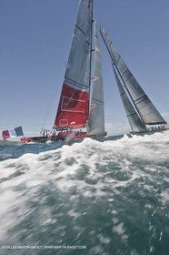 21 01 2009 - Auckland (NZL) -  Louis Vuitton Pacific Series - BMW ORACLE Racing - Training