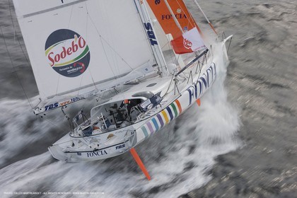 02 10 2008 - Lorient (FRA,56) - Vendée Globe 2008 - Foncia - Michel Desjoyeaux