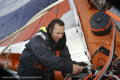 -Philippe Péché- Orange II - Trophée Jules Verne 2005 - Entraînements Golfe de Gascogne