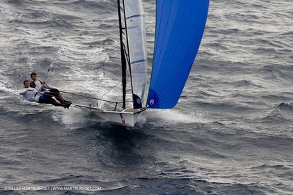 26 04 2007 - Semaine Olympique Française 2007 - Hyères - Jour 5 - Team France - 49er - LAGRAVIERE-CHRISTIDIS