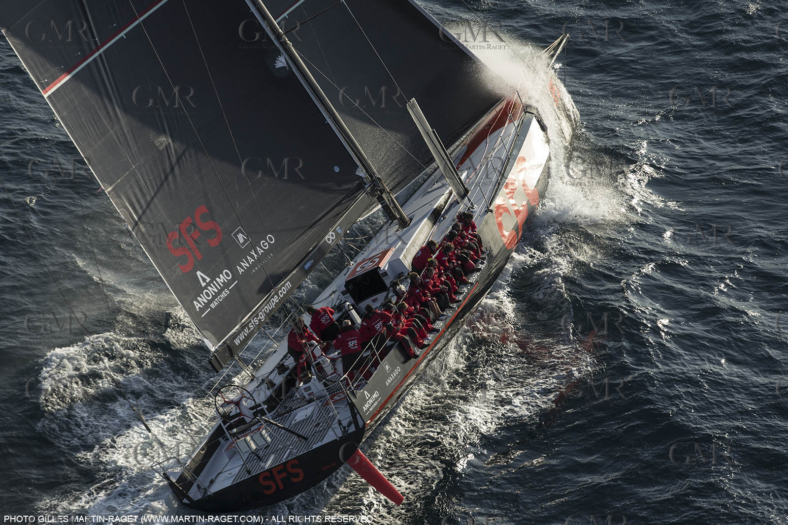 24 mars 2016   Marseille (FRA,13), SFS II (skipper Lionel Péan), last training before Marseille Sailing Week