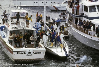 America's Cup, Newport 1983, Australia II, Finale