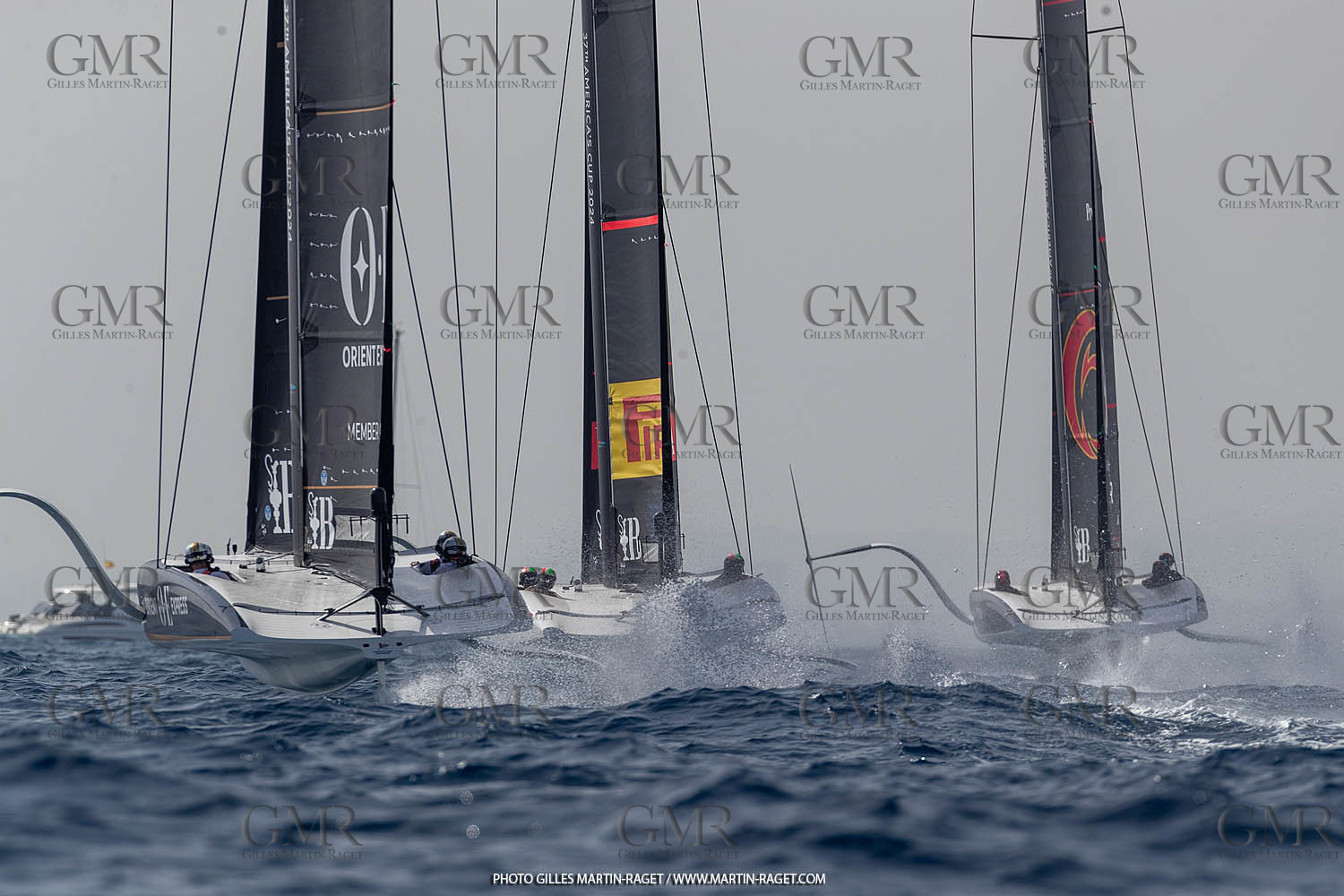 15 09 2023, Vilanova i La Geltru (ESP), 37th America's Cup, Preliminary Regatta N° 1, Race Day 3