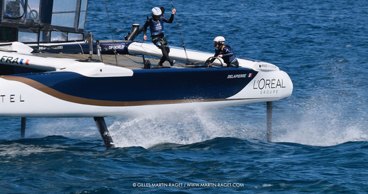 10 09 2025, Saint-Tropez,(FRA), Rockwool SailGP France Saint-Tropez, Race Day 1