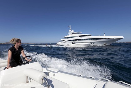 18 08 2011 - La Maddalena (ITA, Sardinia) - Motor yacht Inception