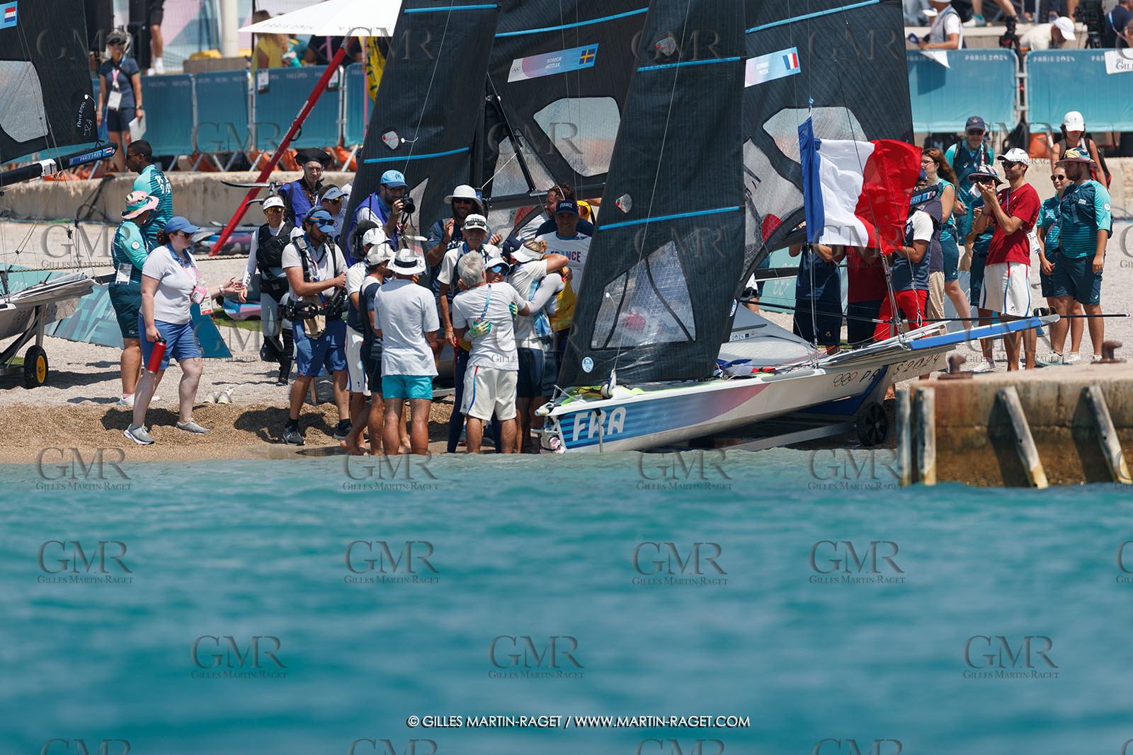 02 08 2024, Marseille (FRA), Paris 2024 Olympic Games, Sailing, Race Day 5,