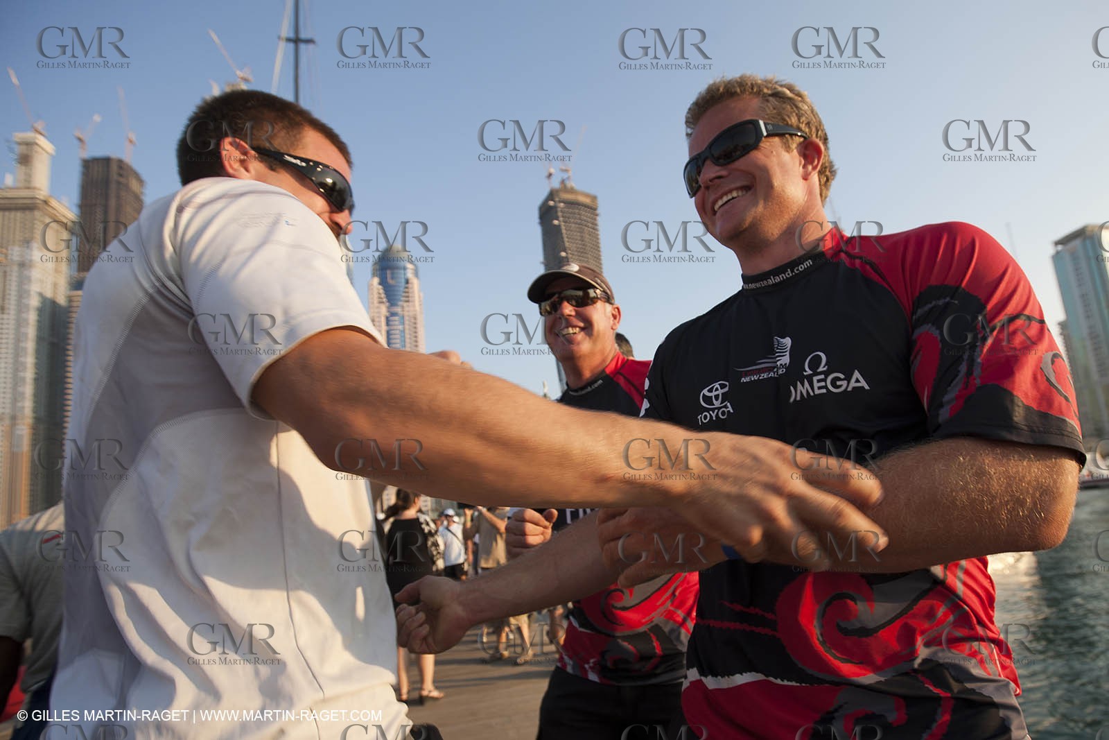 21 11 2010 - Dubai (UAE) - Dubai Louis Vuitton Trophy -  Round 2 - BMW ORACLE Racingg Vs Emirates Team New Zealand