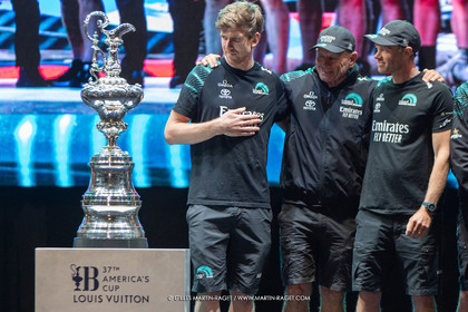 19 10 2024, Barcelona (ESP), Louis Vuitton 37th America's Cup, Final Match, Race Day 6 , Prizegiving