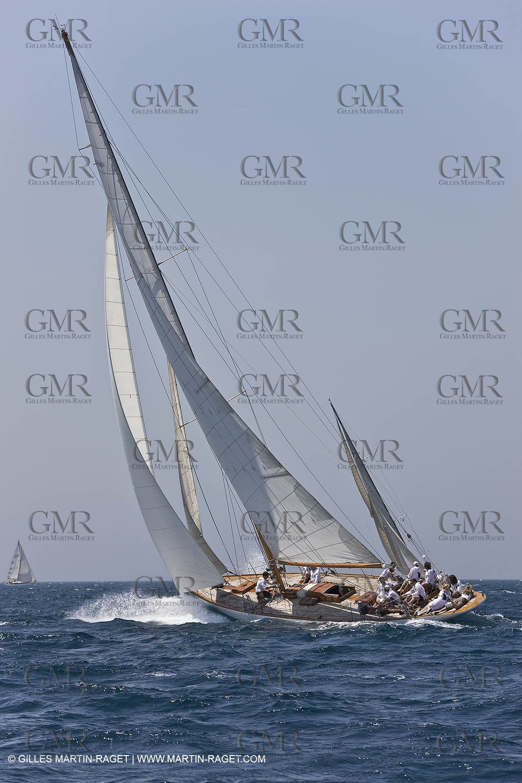 Sailing, Classic yachts, Voiles Vieux Port 2009, Marseille (FRA)