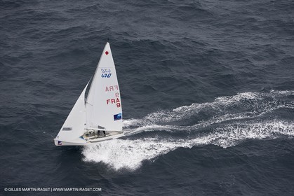26 04 2007 - 2007 Semaine Olympique Française - Hyères (South of France) - Day 5 - Team France - 470 Femme - Lecointre-Lemaître