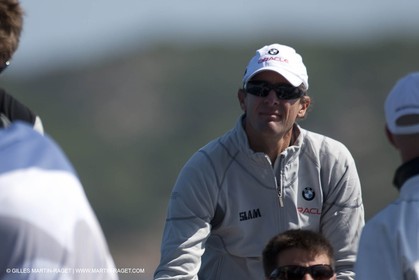 18 05 2010 - La Maddalena (ITA, Sardinia) Louis Vuitton Trophy - BMW ORACLE Racing - Training