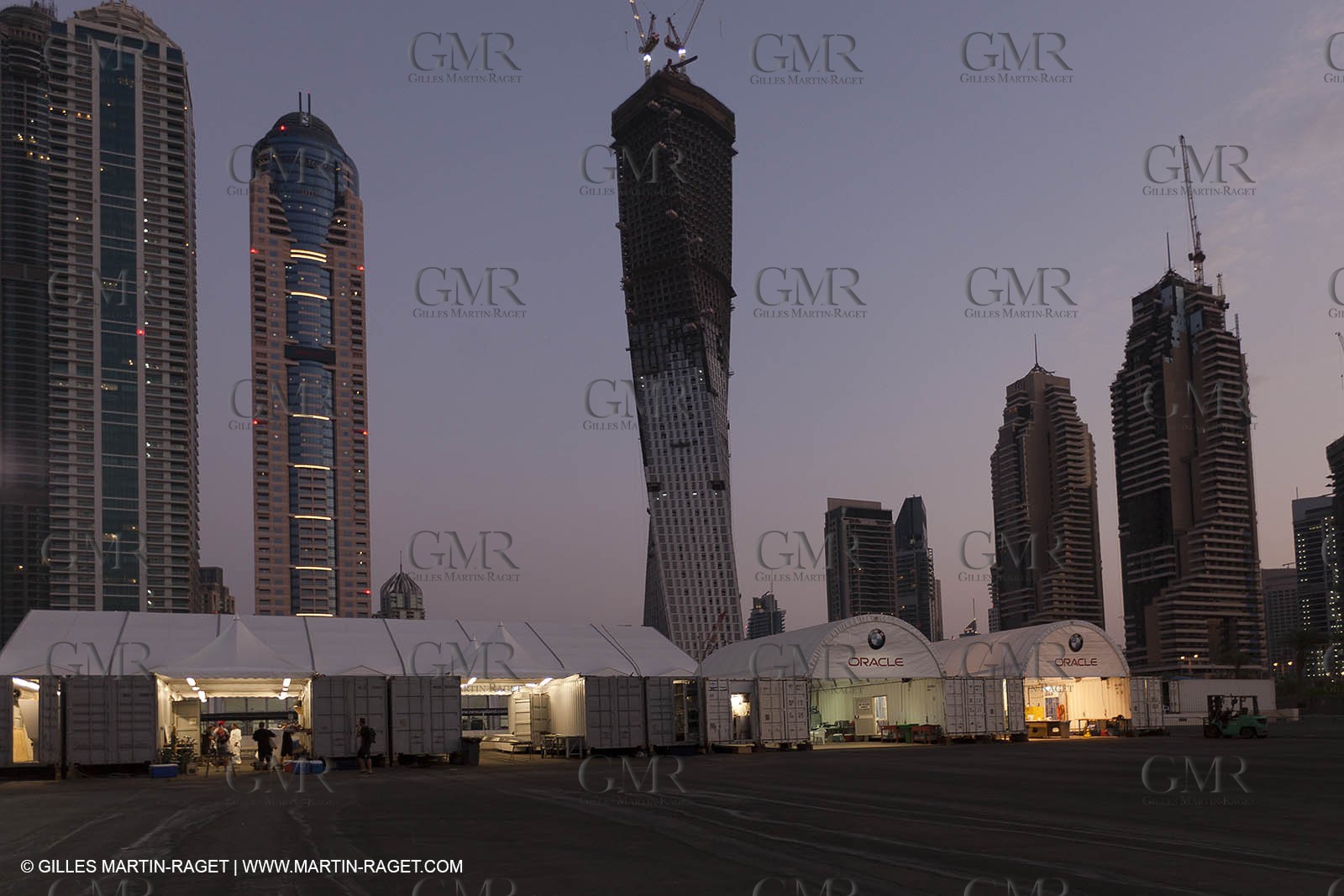 14 11 2010 - Dubai (UAE) - Dubai Louis Vuitton Trophy -  BMW ORACLE Racing - Training - Race Day 1