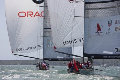31 01 2009 - Auckland (NZL) -  Louis Vuitton Pacific Series -  Racing Day 2