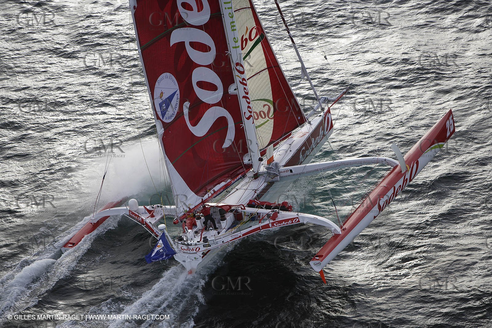 11 10 2008  -Lorient (FRA)  -  Multis Orma - Sodebo (Thomas Coville) - Route du Rhum 2006 training