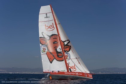 20 09 2007 - Marseille (FRA, 13) - IMOCA monohulls- GROUPE BEL (Kito de Pavant) - First sea trials