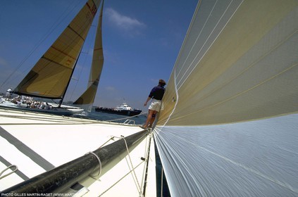America's Cup, San Diego 1992, onboard Ville de Paris