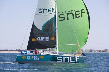 27 03 08- La Grande Motte- (FRA,34) Transat AG2R 2008- Jean-Paul Mouren- Laurent Pellecuer