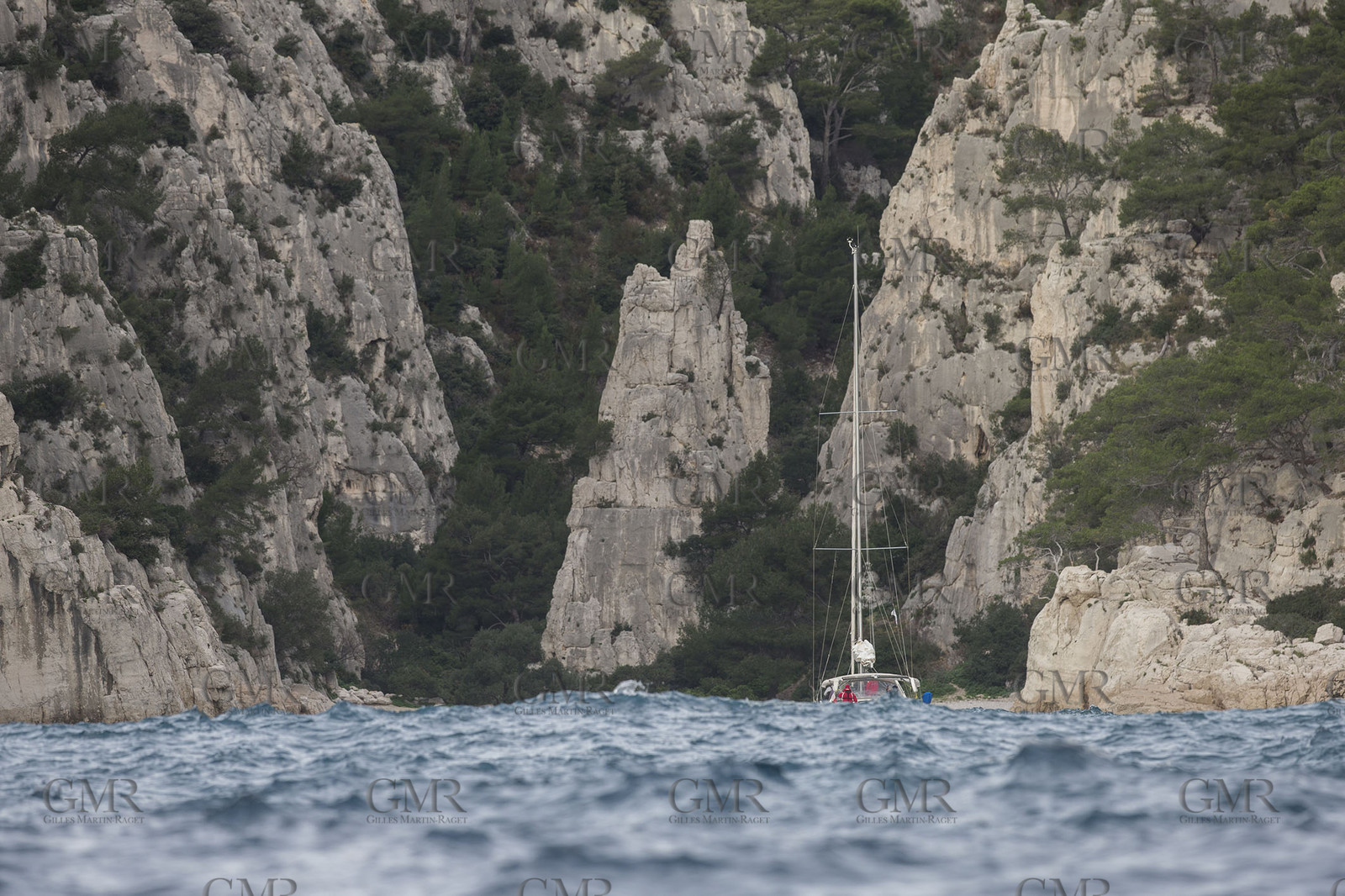 08 01 2016, Marseille (FRA, 13), Cruising in winter in the Calanques