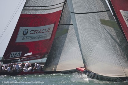 07 02 2009 - Auckland (NZL) -  Louis Vuitton Pacific Series -  Racing Day 7 - Round Robin 2