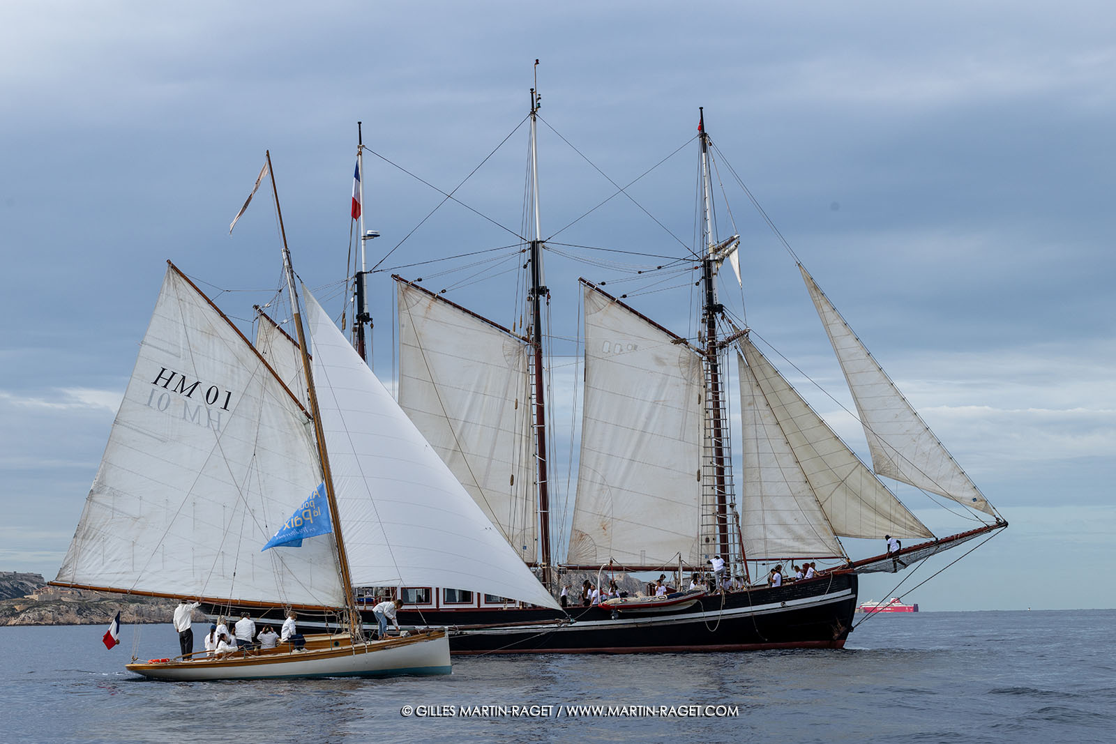25 10 2025, Marseille (FRA), MED25 - Armada pour la Paix - Arrivée du Bel Espoir à Marseille