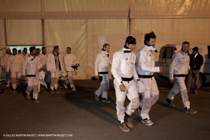 08 02 2010 - Valencia (ESP) - 33rd America's Cup - BMW ORACLE Racing - Race day 1