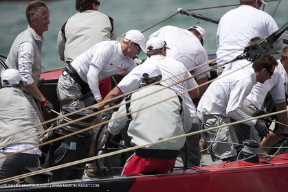 06 02 2009 - Auckland (NZL) -  Louis Vuitton Pacific Series -  Racing Day 6 - Round Robin 2