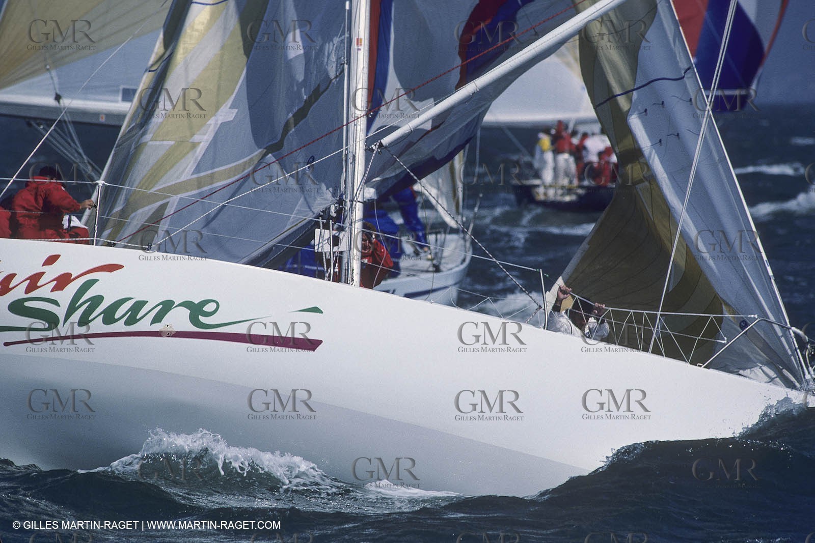 Sailing, Yacht Racing, Admiral's Cup, Cowes Week, Cowes (UK, IOW)