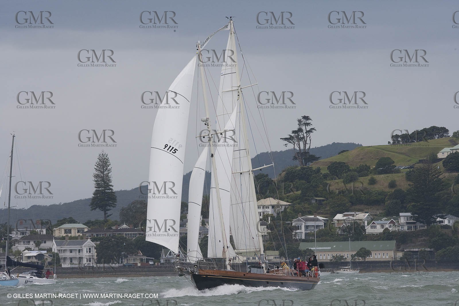 14 02 2009 - Auckland (NZL) -  Louis Vuitton Pacific Series -  Racing Day 14 - Challenger final
