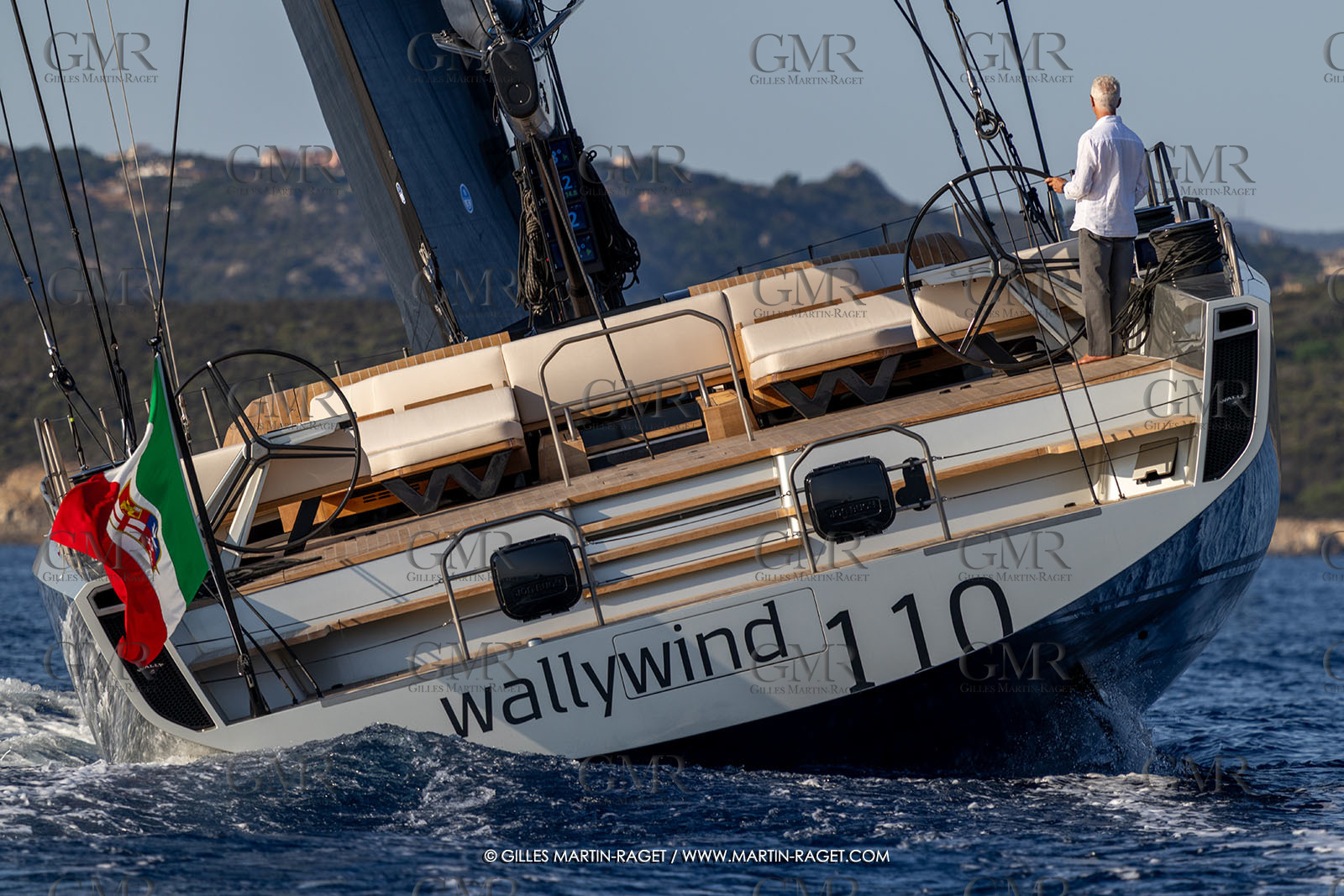 07 08 2025, Porto Cervo (ITA), Wally Yachts, Wallywind 110  2