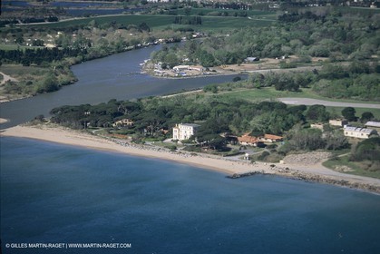 France, Provence, Côte d'Azur, Littoral, Fréjus- Saint-Raphaël, embouchure de l'Argens