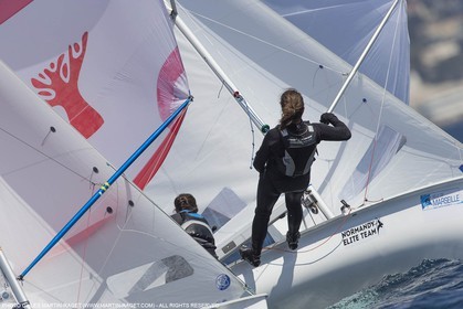 12 04 2015, Marseille (FRA), Yachting Club de la Pointe Rouge - Coupe Internationale de Printemps des 470, Final Day