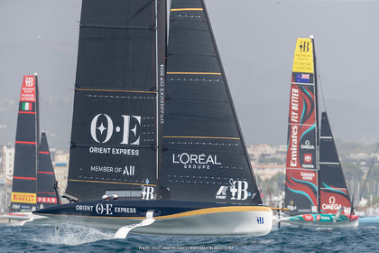 15 09 2023, Vilanova i La Geltru (ESP), 37th America's Cup, Preliminary Regatta N° 1, Race Day 3