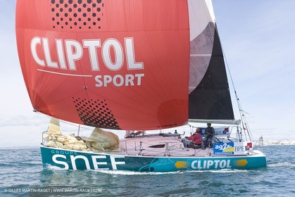 27 03 08- La Grande Motte- (FRA,34) Transat AG2R 2008- Jean-Paul Mouren- Laurent Pellecuer