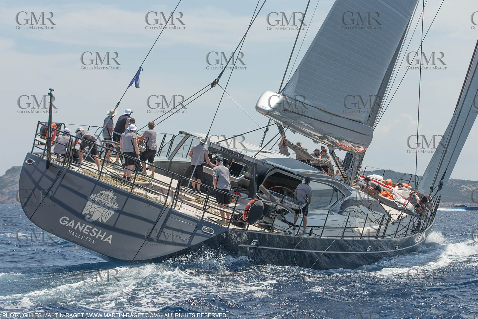 08 06 2016, Porto Cervo (ITA, Sardinia), Loro Piana Super Yachts Regatta, Race Day One, Ganesha