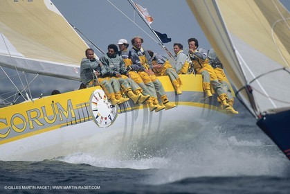Sailing, Yacht Racing, Admiral's Cup, Cowes Week, Corum Sailing Team