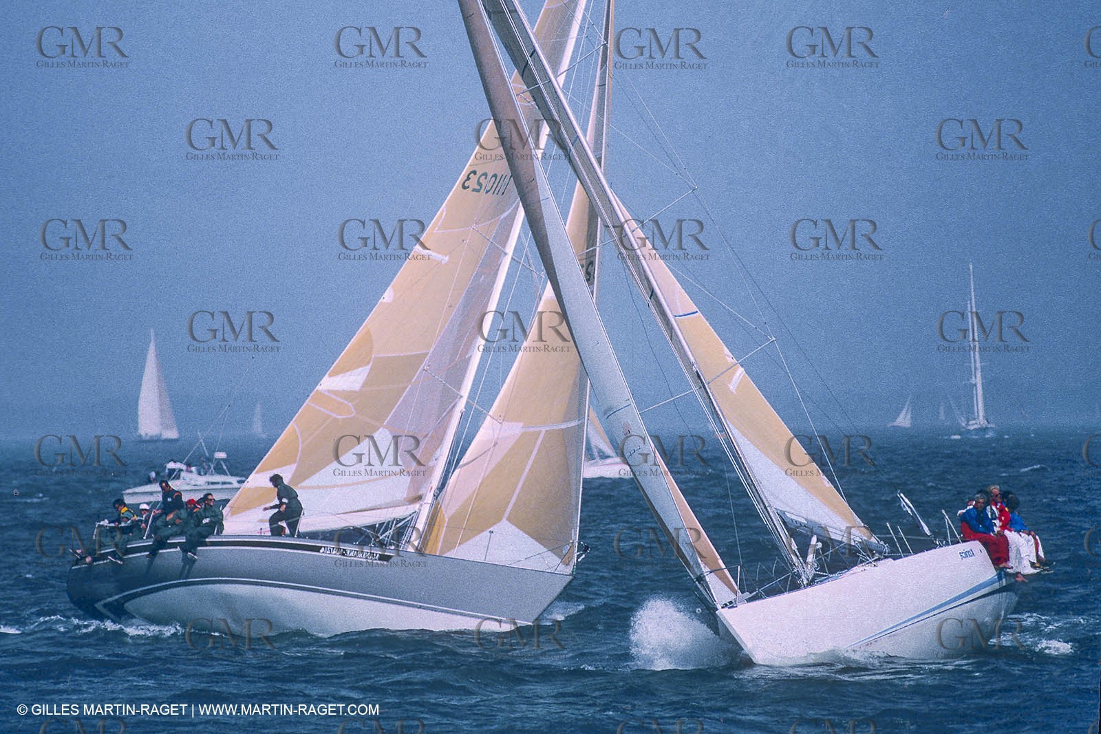 Sailing, Yacht Racing, Admiral's Cup, Cowes Week, Cowes (UK, IOW)