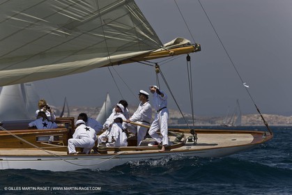 Sailing, Classic yachts, Voiles Vieux Port 2009, Marseille (FRA)