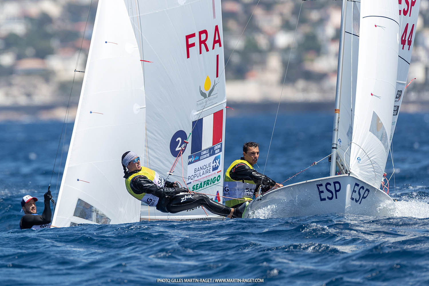 13 07 2023, Marseille (FRA) Paris 2024 Olympic Games Sailing Test Event, Day 5
