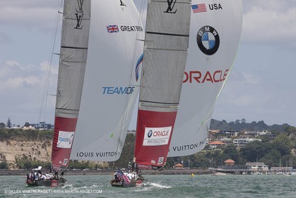 06 02 2009 - Auckland (NZL) - Louis Vuitton Pacific Series - Racing Day 6 - Round Robin 2