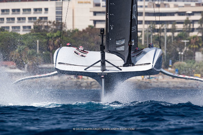 22 08 2024, Barcelona (ESP), Louis Vuitton 37th America's Cup, Louis Vuitton Preliminary Regatta, Race Day 1