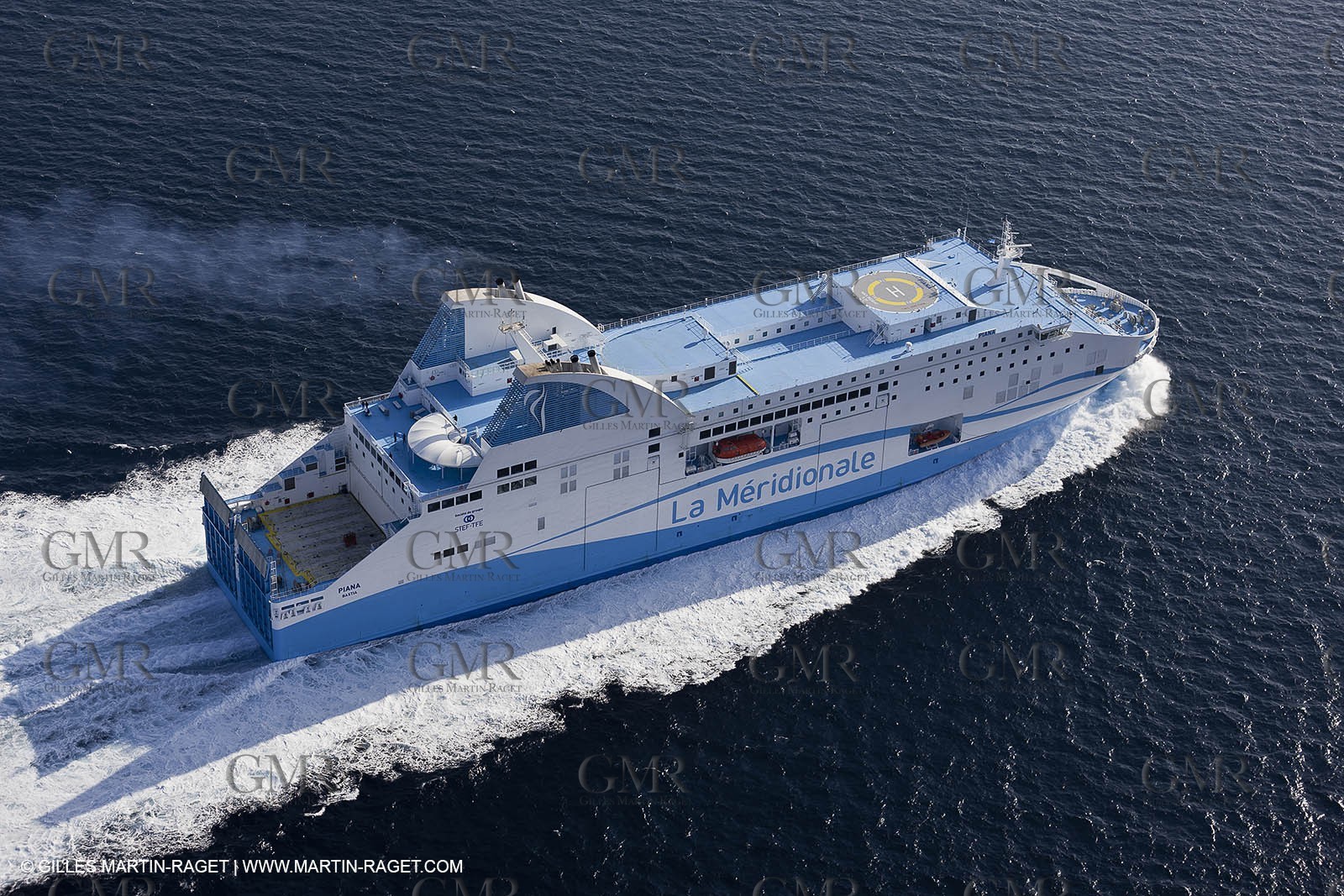 14 01 2012 - Marseille (FRA,13) - La Meridionale shipping company - the Piana off Marseille and the Calanques