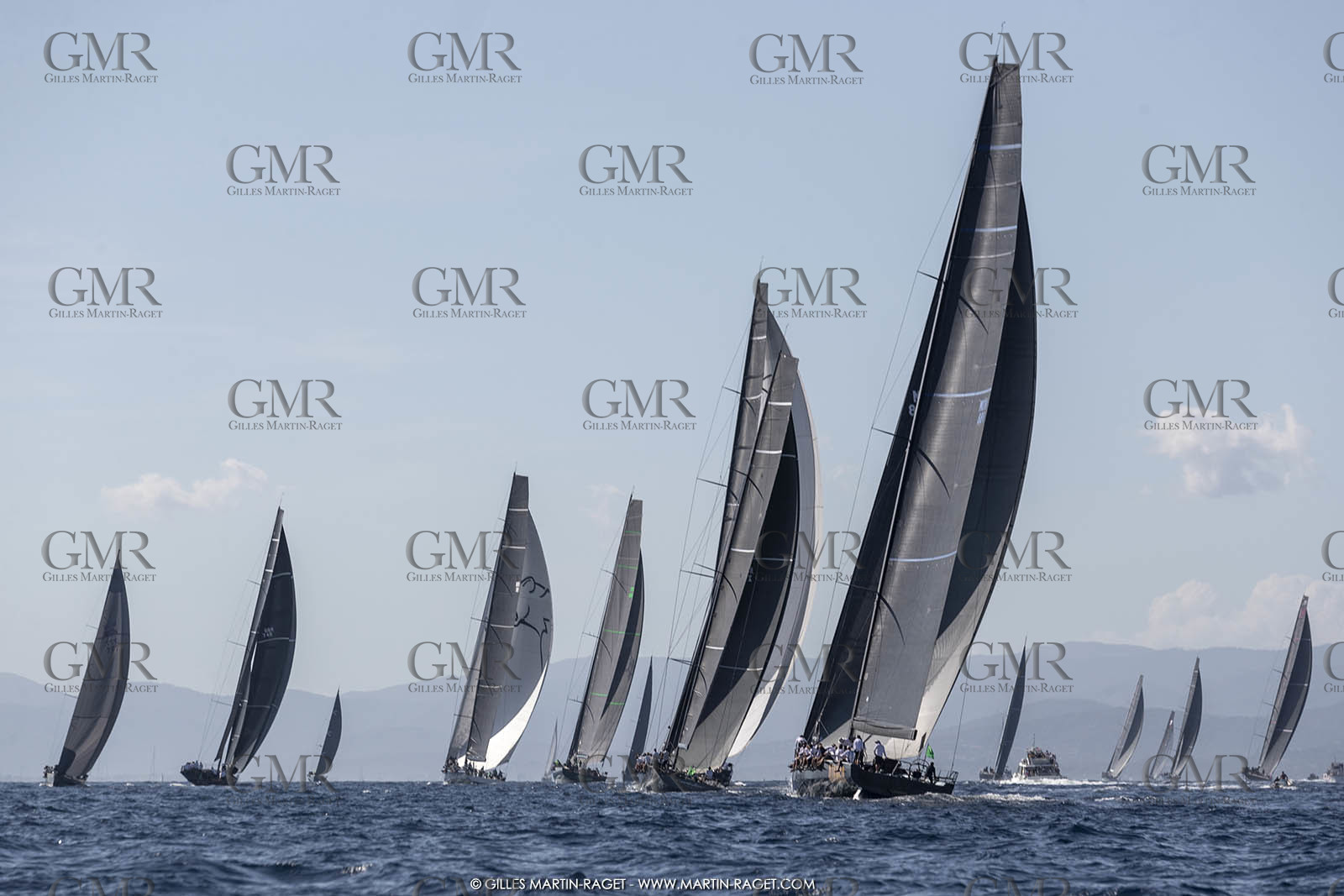 02 10 2022, Saint-Tropez (FRA,83), Voiles de Saint-Tropez 2022,  semaine des maxis, Race 1