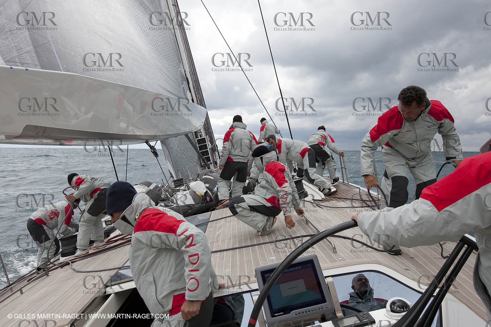06 05 2010 - Portofino (ITA) - Nespresso Cup - Training onboard INDIO